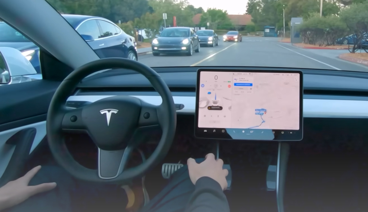 Tesla vehicle